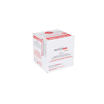 Veolia Recyclepak Extra Small Cfl Recycling Box, 6" X 6" X 6"