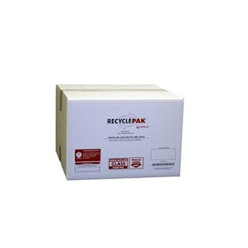 Image for Veolia Recyclepak Medium LED Lamp Recycling Box, 18" X 18" X 12" from HD Supply