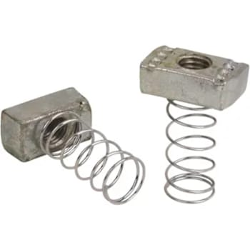 Thomas & Betts Superstrut 3/8" Strut Channel Spring Nut, Package Of 5