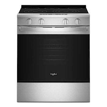 Image for Whirlpool 30-Inch Electric Smart Range With Air Cooking Technology from HD Supply