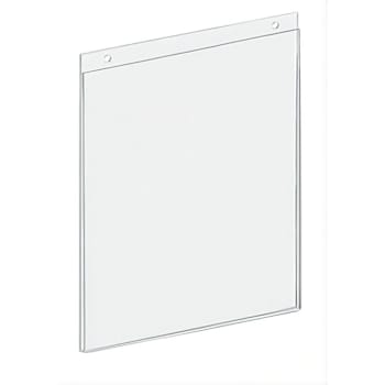 Image for Omnimed Wall Mounted Vertical Medium Acrylic Sign Holder 8.5x11.75" Package Of 5 from HD Supply