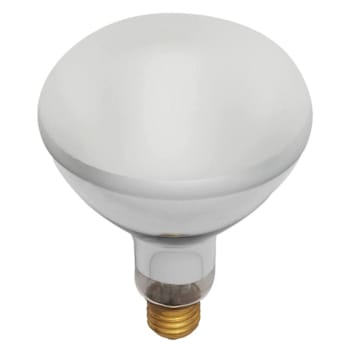 SATCO 500 Watt Br40 Incandescent Reflector Bulb, Medium Base, 5500 Lumens, Frost