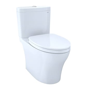 Image for Toto Aquia® Iv Toilet - 1.28 GPF & 0.9 Gpf, Elongated Bowl - washlet+ connection from HD Supply