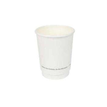 Image for Bunzl Jvdw08wpla80 Hot Cup 8-Oz Dwpaper Pla Wht Double Wall 80mm Case Of 500 from HD Supply