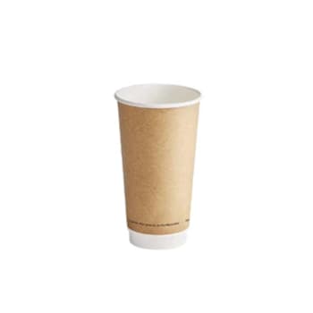 Image for Bunzl Jvdw20kft93 Hot Cup 20-Oz Dwpaper Kraft Double Wall 93mm Case Of 400 from HD Supply