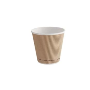 Image for Bunzl Jvrw08kft80 Hot Cup 8-Oz Rwpaper Kraft Ripple Wall 80mm Case Of 500 from HD Supply