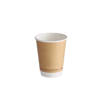 Image for Bunzl Jvdw12kft93 Hot Cup 12-Oz Dwpaper Kraft Double Wall 93mm Case Of 500 from HD Supply