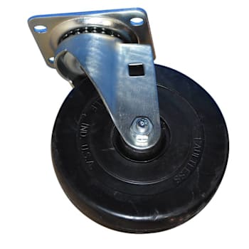 Image for Rubbermaid Commercial 5" Quiet Swivel Plate Caster For Tilt Trucks from HD Supply
