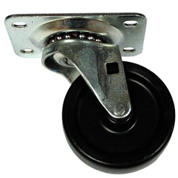 Image for Rubbermaid Commercial 3" Swivel Plate Caster For Trimeld Ingredient Bins from HD Supply