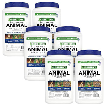 Liquid Fence All-Purpose Animal Repellent Granular Case Of 6