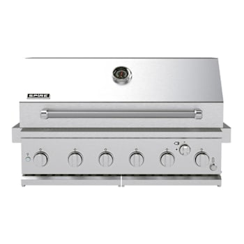 Spire 6-Burner Built-In Grill Head W/ Rear Burner