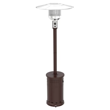 Nexgrill 48000 BTU Bronze Propane Standing Patio Heater With Wheels