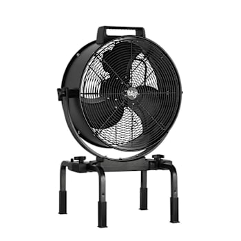 Blotek 16-Inch Dust King High Velocity Floor Exhaust Or Blower Fan Black