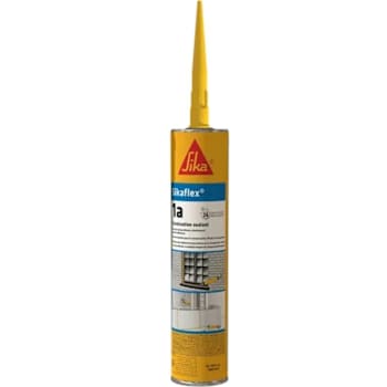 Sika Flex 1A 1-Part Polyurethane Elastomeric Sealant, 300ml Cartridge, Aluminum