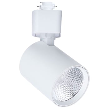 Image for SATCO LED Track Head, Round, 48 Deg Beam Angle, Selectable Cct, 8 Watt, White from HD Supply