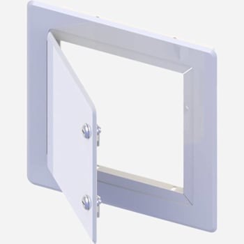 Bestcare Whitehall Ligature-Resistant Access Door, Flush Mount, 18x18, W/Locks