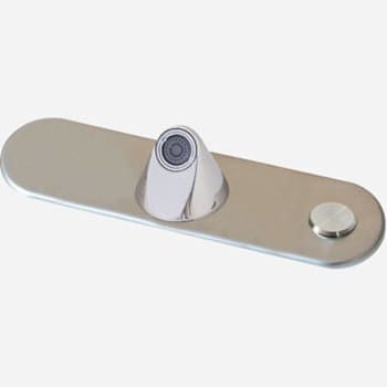 Image for Bestcare Whitehall Ligature-Resistant Faucet Single Temp Piezo Button 8in 9vdc from HD Supply
