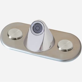Image for Bestcare Whitehall Ligature-Resistant Faucet Hot & Cold Piezo Button 8in 9vdc from HD Supply