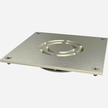 Bestcare Whitehall Ligature-Resistant Drain Grate, Square, 5in