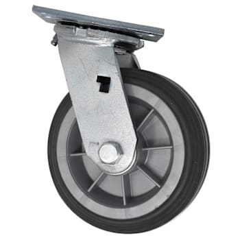Image for Rubbermaid Commercial 6" Duraflex Swivel Caster For Rubbermaid Platform Trucks from HD Supply