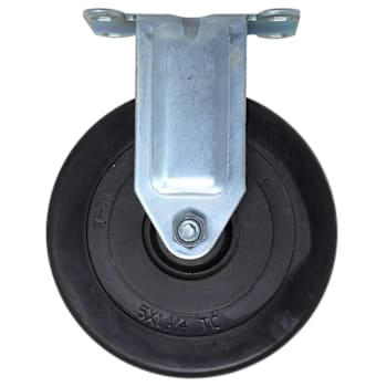 Image for Rubbermaid Commercial 5" Quiet Rigid Caster For Rubbermaid Utility Trucks from HD Supply
