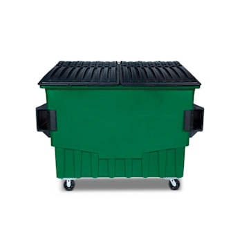 Image for Toter 2 Cubic Yard 1000 Lbs. Capacity Front Load Container Waste Green from HD Supply