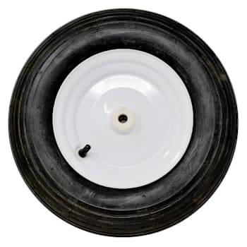 Image for Rubbermaid Commercial 4" X 8" Pneumatic Wheel For Rubbermaid Yard Cart from HD Supply