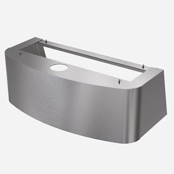 Murdock Satin Finish Stainless Steel Cane Skirt
