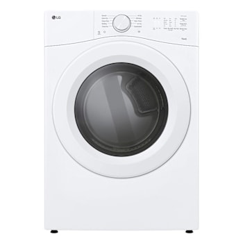 7.4 Cu.ft. Ultra Large Capacity gas Dryer With Sensor Dry, Thinq,, White