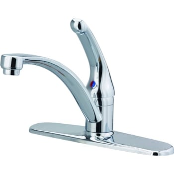 Image for Delta Collins Kitchen Faucet Chrome Single Handle With Spray from HD Supply