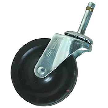Image for Rubbermaid Commercial 4" Soft Rubber Quiet Swivel Caster For Utility Carts from HD Supply