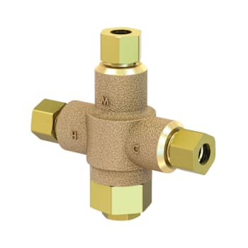 Image for Acorn Controls Mgi Controls Automatic Temperature Mixing Valve, Brass, 3/8" Comp from HD Supply