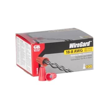 Image for Gardner Bender Wiregard Twist-On Wire Connector, #18-#10 Awg, Red from HD Supply