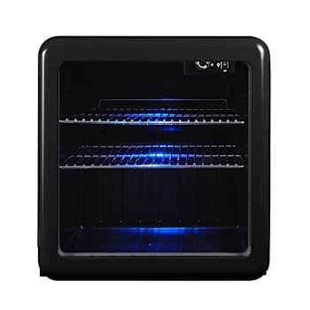 Image for Magic Chef 1.7 cu. ft. Retro Mini Beverage Cooler In Black from HD Supply