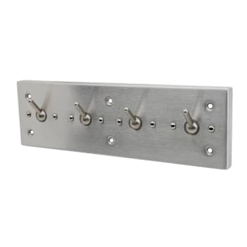 Image for Acorn Engineering Company Front-Mounted Wall Panel Four Auto-Release Hooks Ss from HD Supply