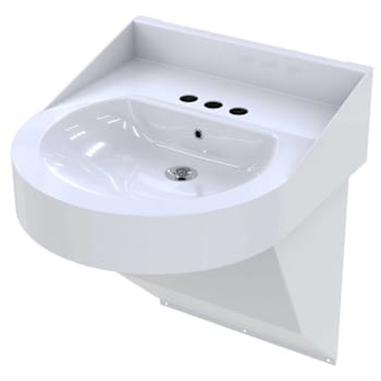 Image for Bestcare Whitehall Bestcare Ligature-Resistant ADA Basin S/S White No Faucet from HD Supply