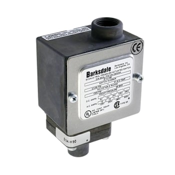 Image for Barksdale 3/90 Pressure Switch 1/4"Npt from HD Supply