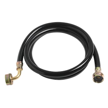 Everbilt 5 Ft. Reinforced PVC Washing Machine Hose With Elbow