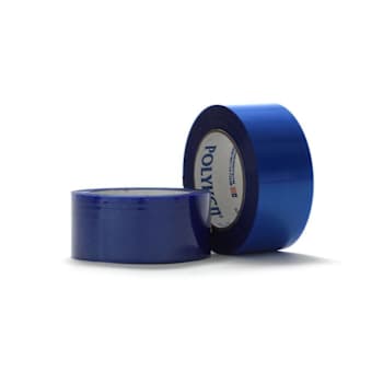 Image for Polyken 4" X 72 Yds Premium High Temperature Splicing Tape, Blue, Case Of 12 from HD Supply