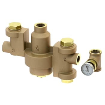 Image for Acorn Controls Mgi Emergency Fixture Thermostatic Mixing Valve 3/4/ 1" Temp Gage from HD Supply