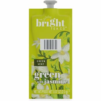 Lavazza Flavia Bright Tea CO Green Tea With Jasmine Freshpacks, Package Of 100