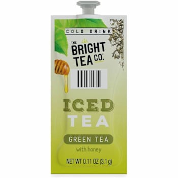 Lavazza Flavia Bright Tea Co. Green Tea With Honey Iced Tea Freshpacks, Package Of 100