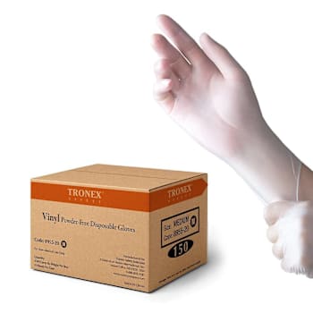 Tronex Next Generation Vinyl Powder Free General Purpose Gloves Sml Case Of 1500