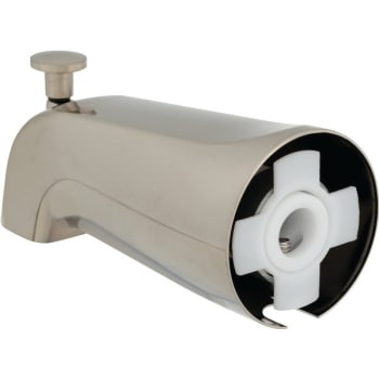 Seasons® Brushed Nickel Diverter Tub Spout For 5/8 Compression Fitting