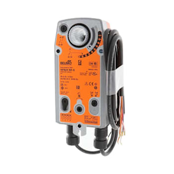 Image for Belimo 24v 90lb S/R Actuator 2-10vdc Auxilary Switch from HD Supply