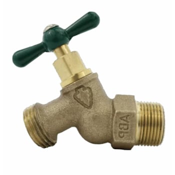 Image for Arrowhead Hose Bibb 1/2"MIP X 3/4"Hose Lead-Free from HD Supply