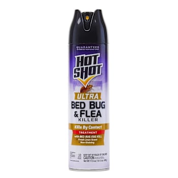 Hot Shot® Ultra Bed Bug & Flea Killer Aerosol 17.5 oz Case of 12