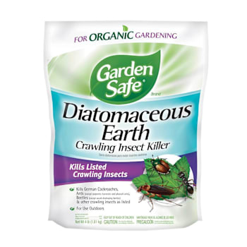 Garden Safe 4 lbs. Diatomaceous Earth Crawling Insect Killer Case of 6