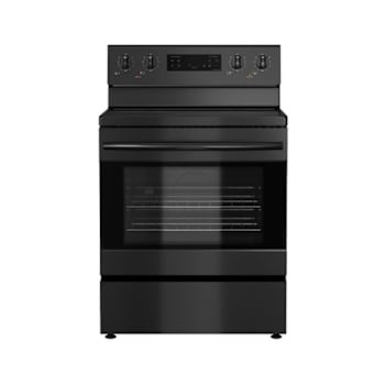 ELEMENT 5.0 cu ft Gas Range Steam Clean - Black