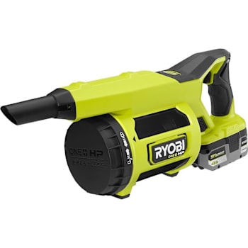 Ryobi One+ Hp 18V Cordless Hand Vacuum Kit W/ Hepa Filter Hi-Performance Battery